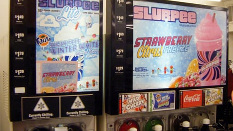 7-Eleven Slurpee Winter Flavor Translites