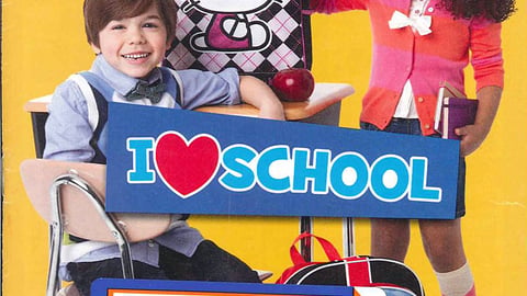 Toys "R" Us 'I Love School' Catalog Cover