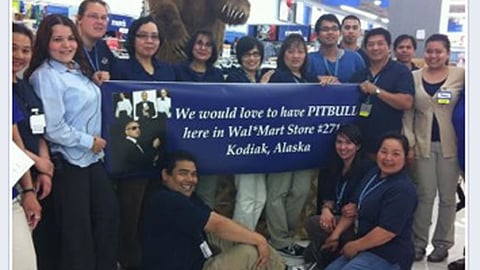 Walmart Kodiak Pitbull Facebook Status Update