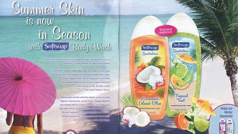 Softsoap Walmart 'Summer Skin' Ad