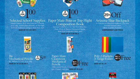 Publix 'Back to School' Feature