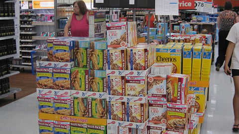 General Mills Walmart '4 Box Tops' Pallet