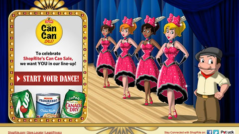 ShopRite 'Can Can Sale' Website