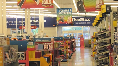 OfficeMax Back-to-School Merchandising