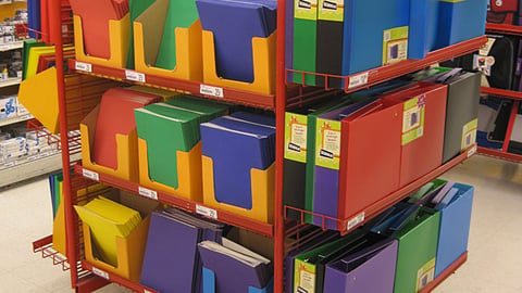 OfficeMax Schoolio Incentive Rack Header