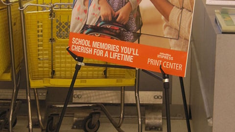 OfficeMax Print Center 'School Memories' Easel