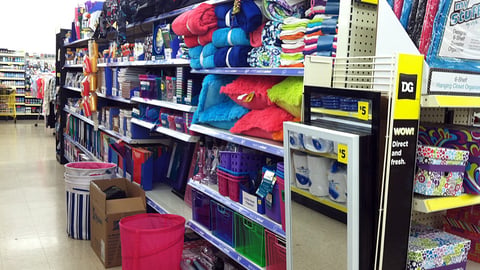 Dollar General Back to School Seasonal Aisle