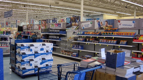 Meijer Back-to-School Merchandising