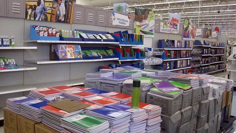 Meijer Back-to-School Merchandising