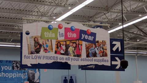 Meijer 'This is the Year' Ceiling Banner