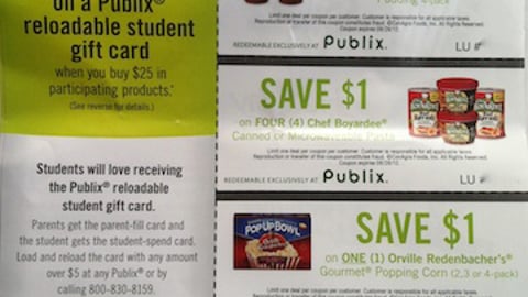 ConAgra Publix 'Back to College' One-Sheet