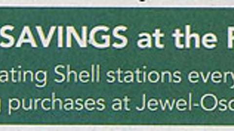 Jewel-Osco 'Fuel Rewards' Feature
