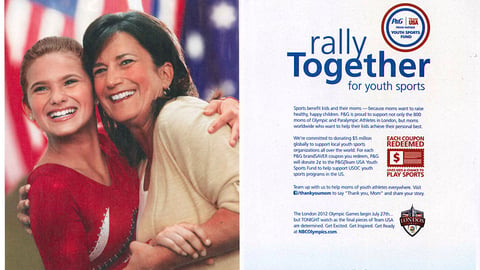 P&G 'Rally Together' brandSaver FSI
