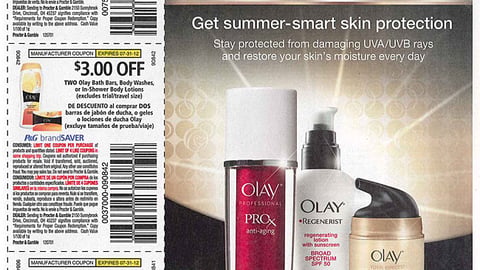 Olay 'Summer-Smart Skin' FSI