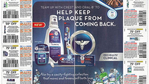 Crest Oral-B 'Team Up' FSI