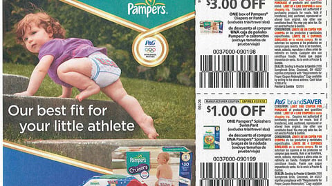 Pampers 'Your Little Athlete' FSI