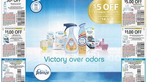 Febreze 'Victory Over Odors' FSI