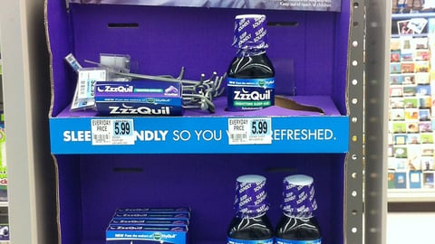 ZzzQuil Sleep Aid Power Wing