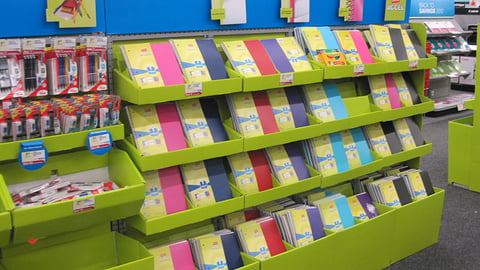 Staples Accel Back-to-School Display