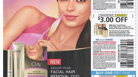 Olay Facial Hair Removal FSI