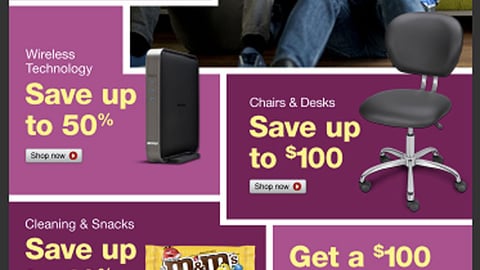 Staples 'Dorm Essentials' Email