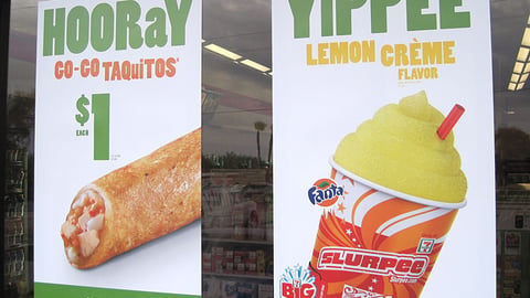 7-Eleven 'Big Summer' Window Posters