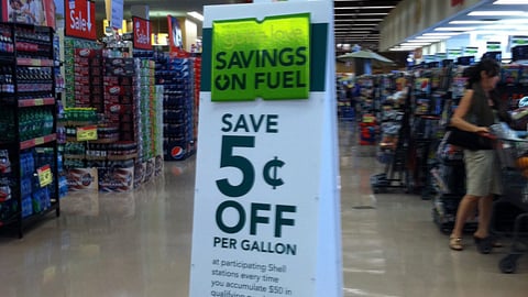 Jewel-Osco 'Fuel Rewards' Standee