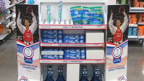 P&G Walmart Oral Care Olympics Pallet