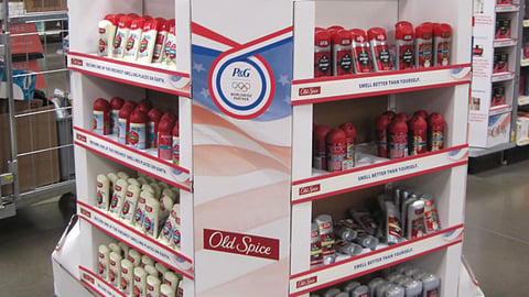 Old Spice Walmart Olympics Pallet