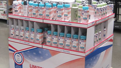 Pantene Walmart Olympics Pallet