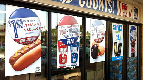 7-Eleven '7-Election' Posters