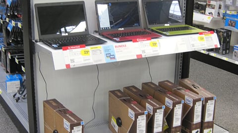 Best Buy Asus 'Back To School' Endcap