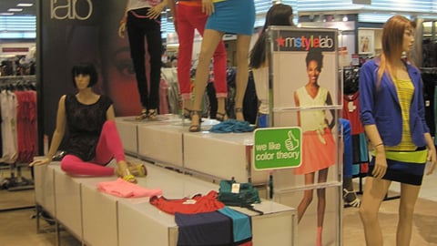 Macy's Mstylelab 'We Like Color Theory' Vignette