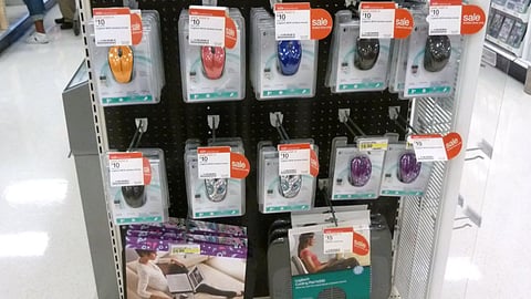 Target Logitech 'College Stuff' Endcap