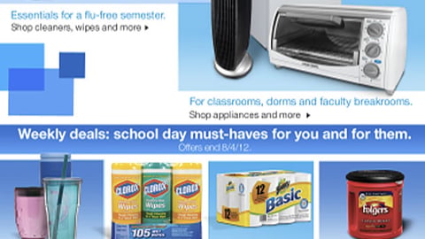 Staples 'School Ready' Email