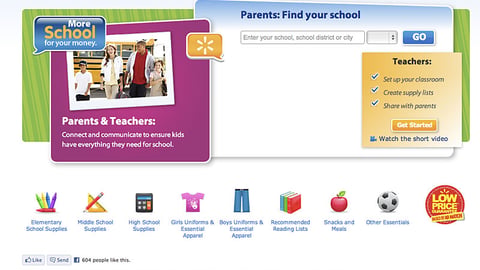 Walmart.com 'Classrooms by Walmart'