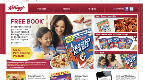 Walmart.com 'Kellogg's Family Favorites' Showcase
