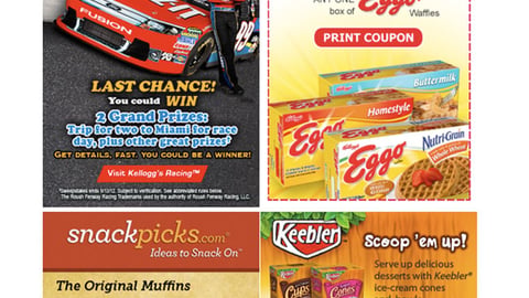 Kellogg 'National Waffle Day' Email