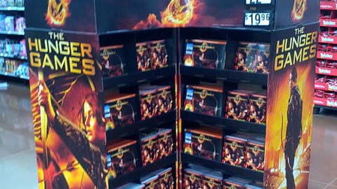 Walmart 'Hunger Games' Display