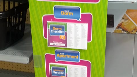 Walmart 'On the Move' Side Panel