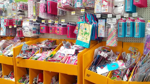 Walmart 88-Cent In-Line Display