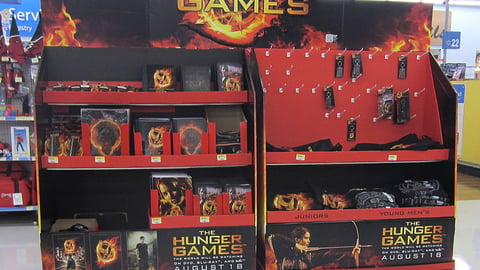 'The Hunger Games' Pallet Display