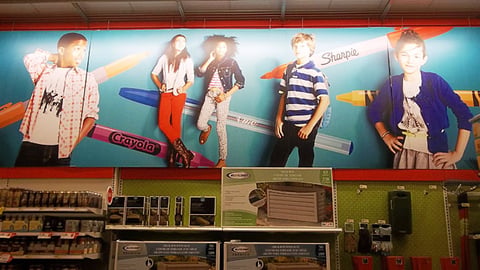 Target Back-to-School Wall Sign