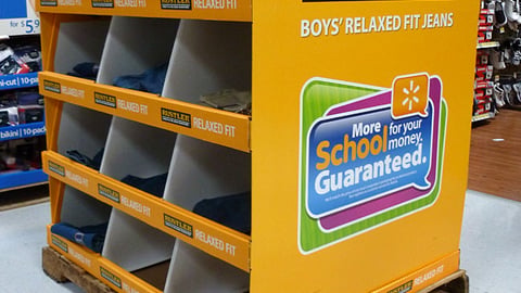 Rustler Walmart 'More School for Your Money' Pallet