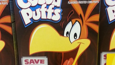 Cocoa Puffs Crayola Packaging