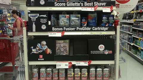Target 'Men's Grooming' Endcap