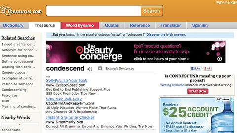 Target 'Beauty Concierge' Banner Ad