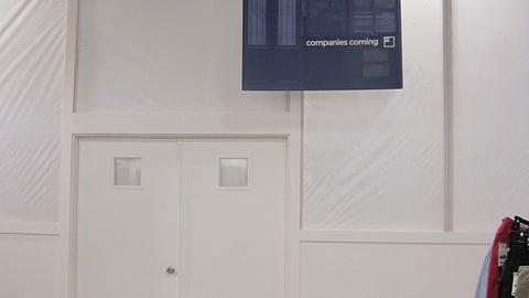 JCPenney 'Companies Coming' Ceiling Sign