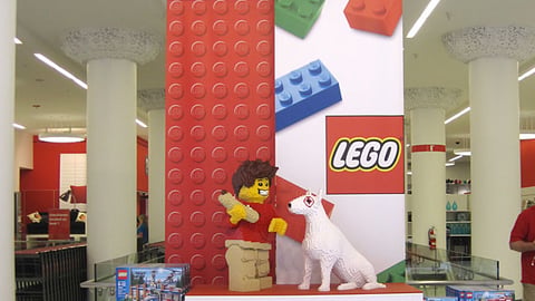 CityTarget Lego Display