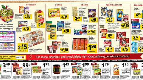 Safeway '10% Goes Back' Feature